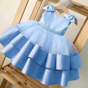 Flower Girl Dresses with Pearls