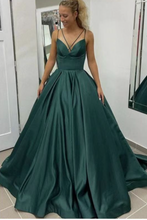 Load image into Gallery viewer, Spaghetti Straps Prom Dresses Evening Gown for Women