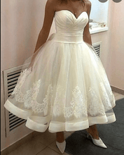 Load image into Gallery viewer, Ankle Length Wedding Dresses Bridal Gown