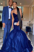 Charger l&#39;image dans la galerie, Royal Blue Prom Dresses Mermaid Evening Gown