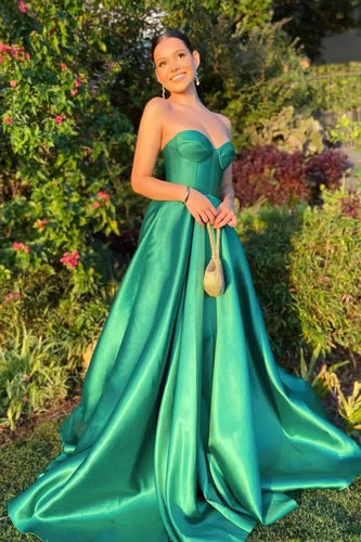 Prom Dresses Sweetheart Green for Party