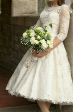 画像をギャラリービューアに読み込む, Vintage Wedding Dresses Bridal Gown with Sleeves