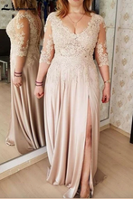 Load image into Gallery viewer, Plus Size Mother of the Bride Dresses with Sleeves