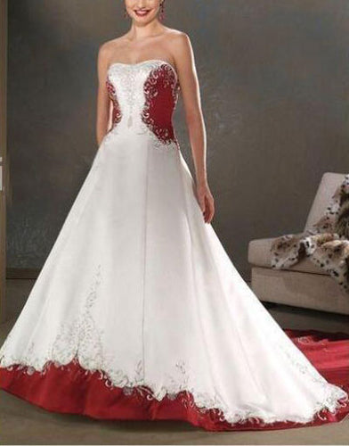 Bridal Gown Wedding Dresses with Appliques BGl